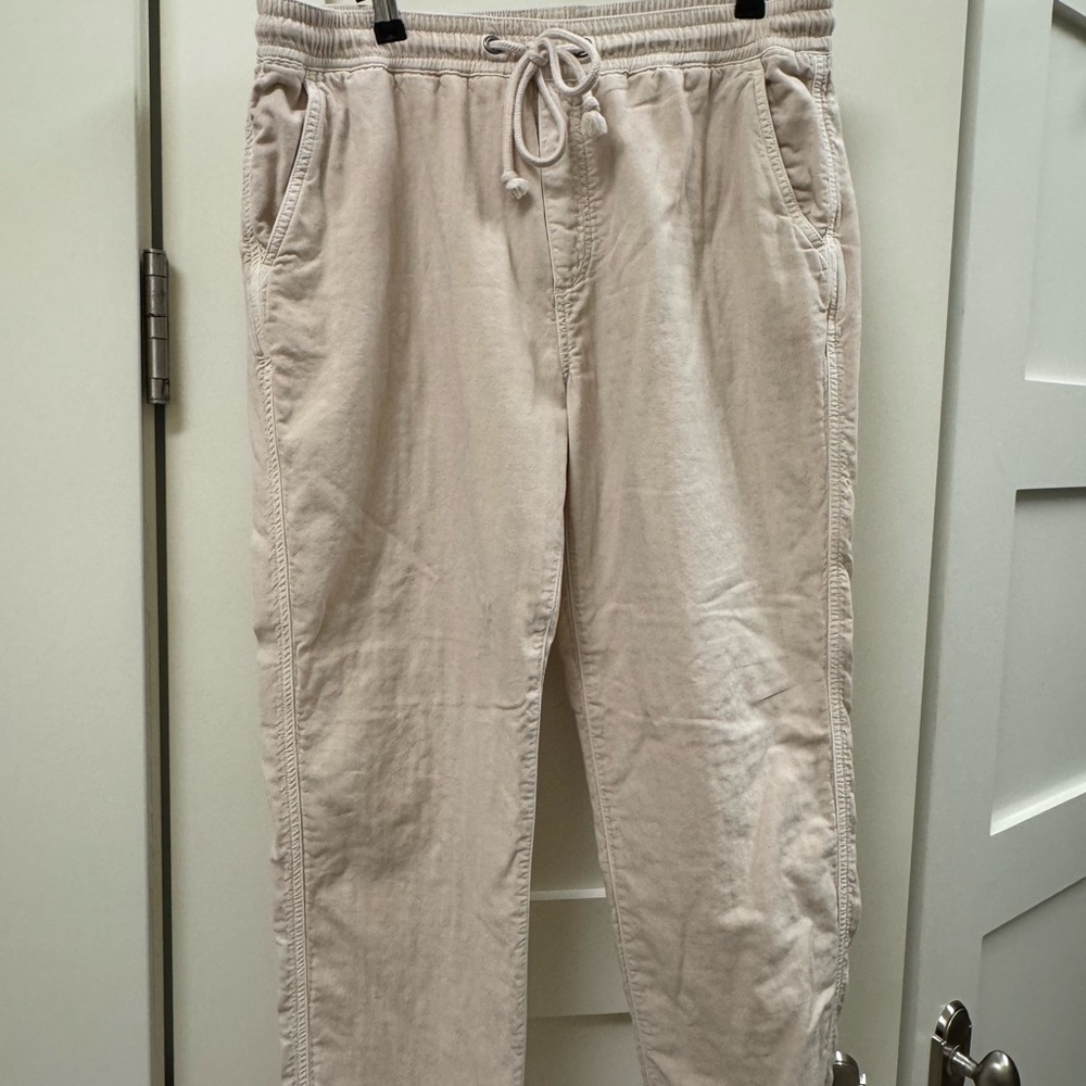 Marine Layer Men's Light Tan Saturday Beach Pants